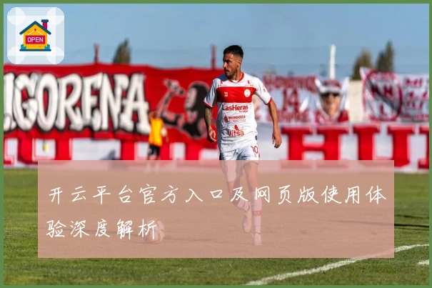 开云平台官方入口及网页版使用体验深度解析