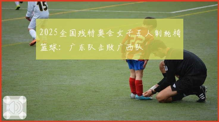 2025全国残特奥会女子五人制轮椅篮球：广东队击败广西队